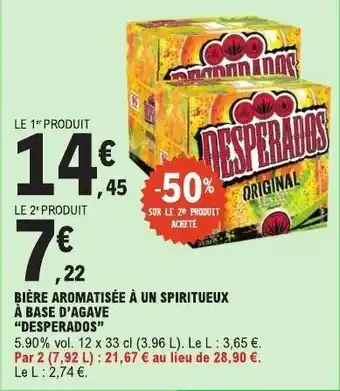 E.Leclerc Desperados offre