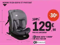 E.Leclerc SIEGE AUTO 'I GROW' offre