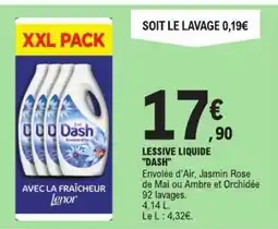 E.Leclerc LESSIVE LIQUIDE DASH offre