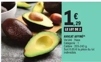 E.Leclerc AVOCAT AFFINE offre