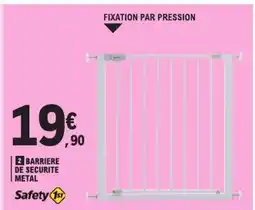 E.Leclerc Barriere de securite metal offre