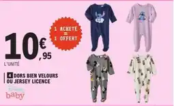 E.Leclerc Disney Baby Pyjamas offre
