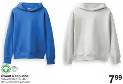 Zeeman Sweat à capuche offre