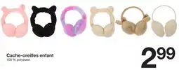 Zeeman Cache-oreilles enfant offre