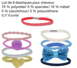 Zeeman Accessoires pour cheveux offre