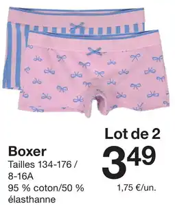 Zeeman Boxer offre