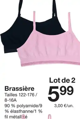 Zeeman Brassière offre