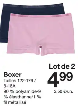 Zeeman Boxer offre