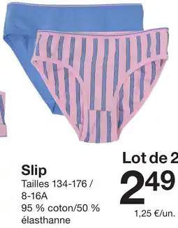 Zeeman Slip offre
