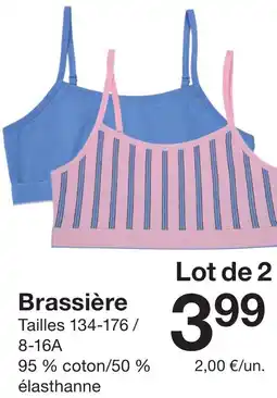 Zeeman Brassière offre