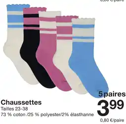 Zeeman Chaussettes offre