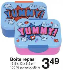 Zeeman Boîte repas offre