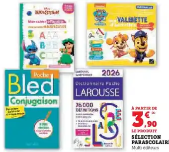 Hyper U Sélection parascolaire offre