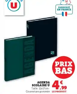 Hyper U Agenda scolaire u offre