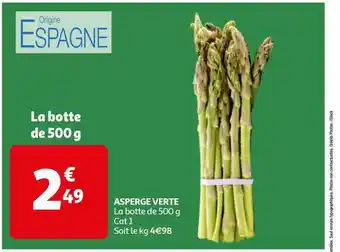 Asperge Verte
