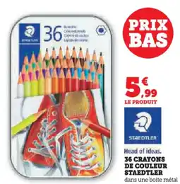 Hyper U 36 crayons de couleur staedtler offre