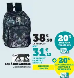 Hyper U Sac à dos airness offre