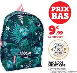 Hyper U Sac à dos milky kiss offre