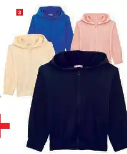 Hyper U Gilet zippe enfant offre
