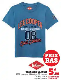 Hyper U Tee shirt garcon offre