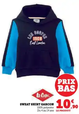 Hyper U Sweat shirt garcon offre