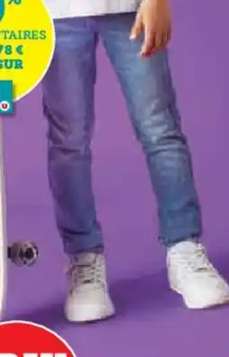 Hyper U Jeans garcon offre