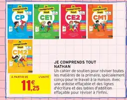 Intermarché Contact Je comprends tout nathan offre