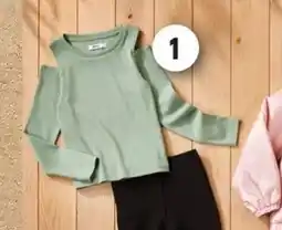 Intermarché Contact Tee-shirt manches longues fille gémo offre