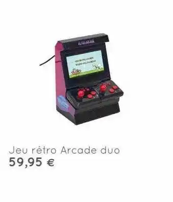 Jeu Rétro Arcade Duo