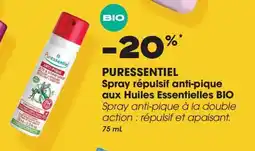 Aprium Pharmacie PURESSENTIEL Spray répulsif anti-pique aux Huiles Essentielles BIO offre
