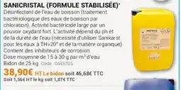 Agrial Sanicristal (formule stabilisée offre