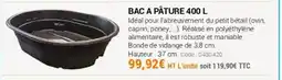 Agrial Bac a pâture offre