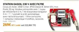 Agrial Station gasoil 230 v avec filtre offre