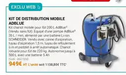 Agrial Kit de distribution mobile adblue offre