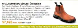 Agrial Chaussures de sécurité rider s3 offre