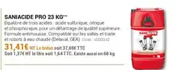 Agrial SANIACIDE Pro offre