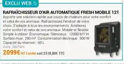 Agrial Rafraîchisseur d'air automatique fresh mobile offre