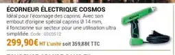Agrial Écorneur électrique cosmos offre