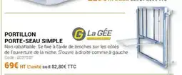 Agrial Portillon porte-seau simple offre