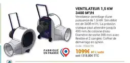Agrial Ventilateur offre