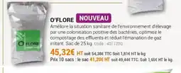 Agrial O'FLORE offre