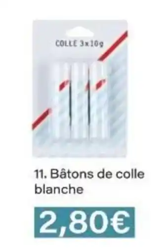 Monop' Bâtons de colle blanche offre