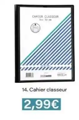 Monop' Cahier classeur offre