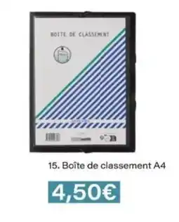 Monop' Boîte de classement A4 offre