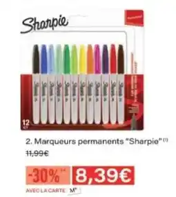 Monop' SHARPIE Marqueurs permanents offre