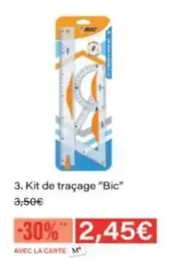 Monop' BIC Kit de traçage offre