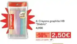 Monop' STABILO Crayons graphite HB offre