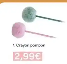 Monop' Crayon pompon offre
