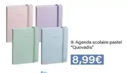 Monop' QUOVADIS Agenda scolaire pastel offre