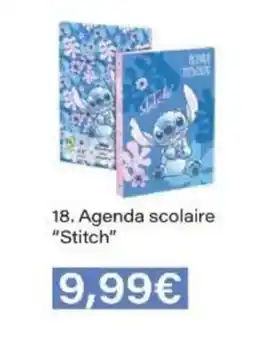 Monop' STITCH Agenda scolaire offre
